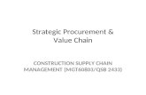 CSCM Chapter 3 strategic procurement and value chain cscm
