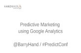 Predictive Marketing using Google Analytics