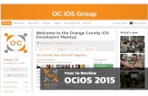 OCiOS App Showcase 2015 In Review