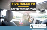 Five Rules To Safer Teen Driving