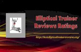 Elliptical trainer reviews ratings