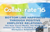 Bottom Line Happiness Through Positive Employee Relations