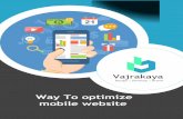 Ways To Optimize Mobile Website