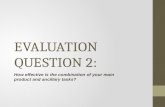 EVALUATION QUESTION 2: PART 1