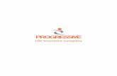 Report on personal selling activity and philosophy practice of the Progressive Life Insurance Company Limited.