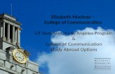 UTLA and College of Communication study abroad