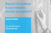 BEYOND THE BUTTONS. Is Your Website Socially acceptable? Big Design 2016