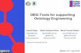 OEG-Tools for supporting Ontology Engineering