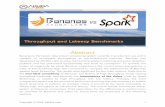 Benchmark: Bananas vs Spark Streaming