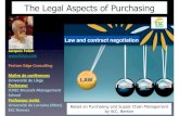 legal aspects of purchasing