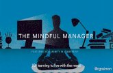 Simon Bennett – The Mindful Manager