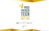 Annuaire du Pass French Tech promotion 2014 2015