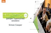 The simplification of the campus network Juniper - Networkshop44