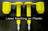 Plastic laser marking