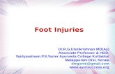 Foot injuries