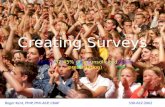 Creating Surveys -- Draft Presentation