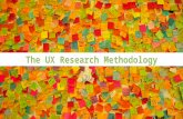 The UX Research Methodology