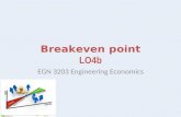 Lo4b (nabil)   breakeven analysis