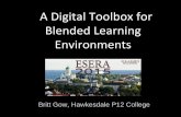 Digital toolbox for blended learning environments