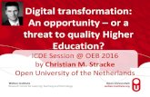2016-12-02 ICDE Digital Transformation Quality HE Christian M. Stracke