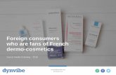 [Case study] Foreign consumers who are fans of French dermo-cosmetics