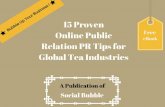 15 proven online public relation pr tips for global tea industries