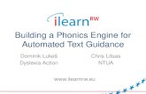 Building a phonics engine for automated text guidance