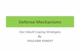 Defense Mechanisms: Our In-built Coping Strategies By Ms. Paulomi Pandit