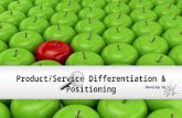 Product Differentiation & Positioning @doniw