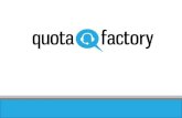 Sales Deck - QuotaFactory Deck March 2016