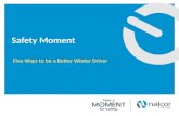 Five Ways to be a Better Winter Driver