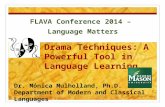 Drama Techniques: A Powerful Tool in Language Learning