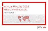 2006 Annual Results Presentation to Investors and Analysts