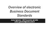 Overview of electronic Business Document Standards
