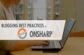 Benefits of Blogging (Onsharp Digital Marketing Coaching Class)