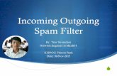 Incoming Outgoing Spam Filter