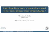 Index-based insurance to control vector-borne disease