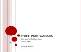 Post War Canada 1945-1960