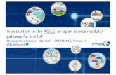 Introduction to the AGILE project: open source modular gateway for the IoT (Charalampos Doukas, Create-NET)