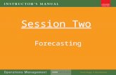 Ops management lecture 2 forecasting
