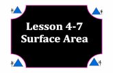 M7 lesson 4 7 surface area