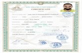 Graduation Certificate (English)