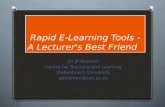 Rapid e learning presentation (JP Bosman)8 june 2011