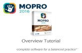 MOPRO 2016 Overview Tutorial