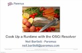 Cook Up a Runtime with The New OSGi Resolver - Neil Bartlett