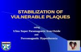 116 stabilization of vulnerable plaques