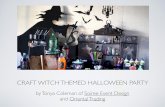 Witch Craft Halloween Party from Oriental Trading
