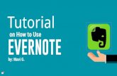 How to Use EVERNOTE/ Evernote TUTORIALS