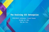 The Evolving GIS Enterprise