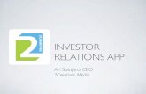 Investor Relations App